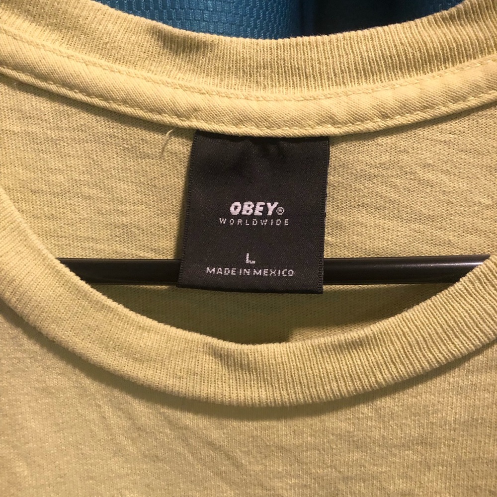 OBEY Flower Text Tee - Picture 3 of 3